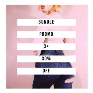 BUNDLE DEAL💕 3 OR MORE 30% ✨